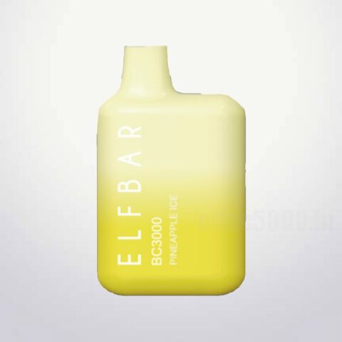 ELF BAR BC3000 Disposable Pineapple Ice 3000 Puffs 10ml - Elfbar ...